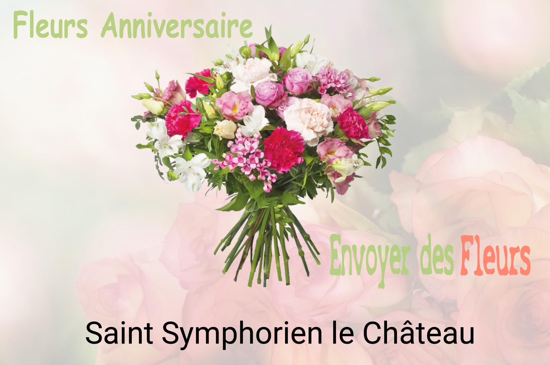 Bouquet de fleurs d’anniversaire livré à Saint-Symphorien-le-Château