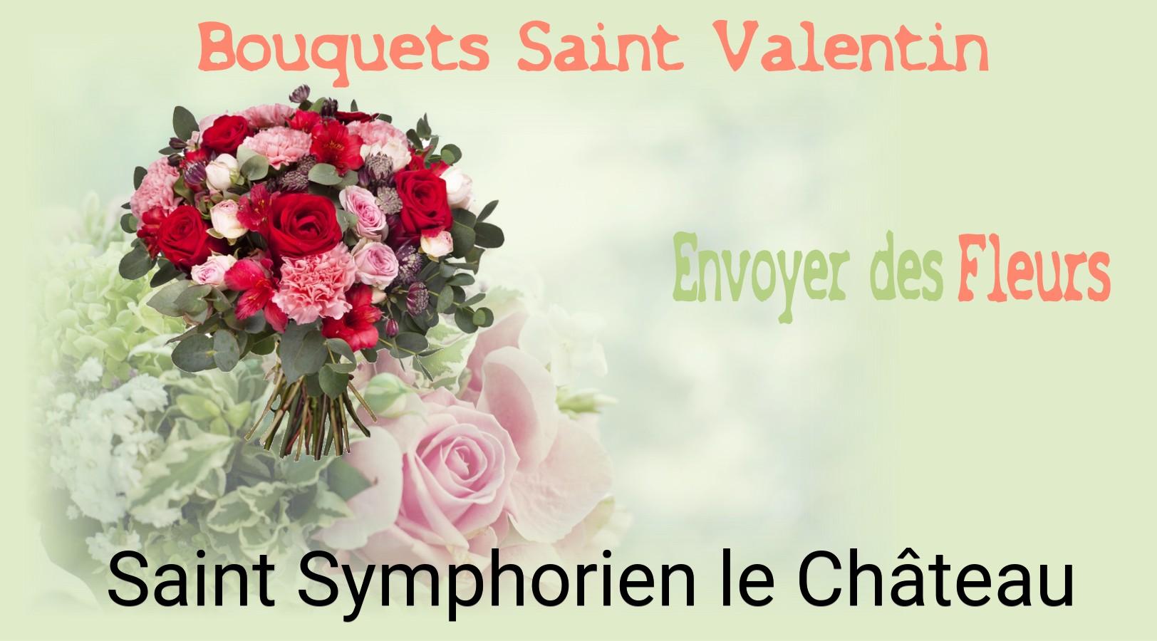 Roses de Saint-Valentin livrées à Saint-Symphorien-le-Château